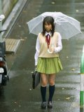 Sweet Fumiko Idols Teases With Uniform Upskirt And Starts Slowly Stripping Off