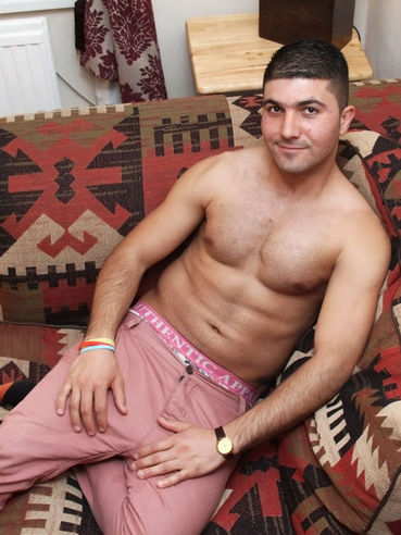 Buff Italian Hunk Gino Carno Gets Comfy In Front Of The Camera For This Jerk Off Session!