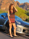 Lola Milano Is One Of The Babes Who Are Into Fast Cars And Posing Outdoor.