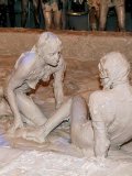 Eliss Fire Gets Real Pleasure Taking Part In Public Mud Wrestling Match